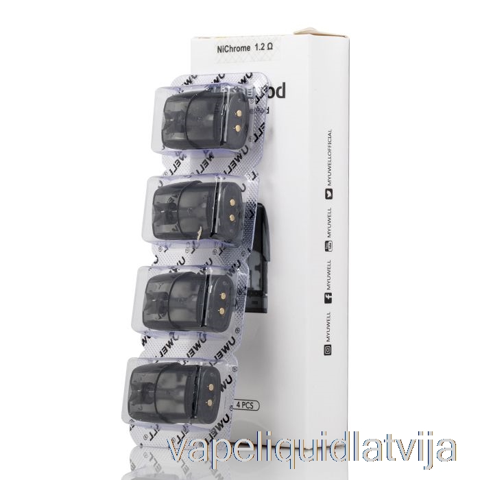 Uwell Marsupod Nomaiņas Pods 1.2ohm Marsupod Pods Vape šķidrums